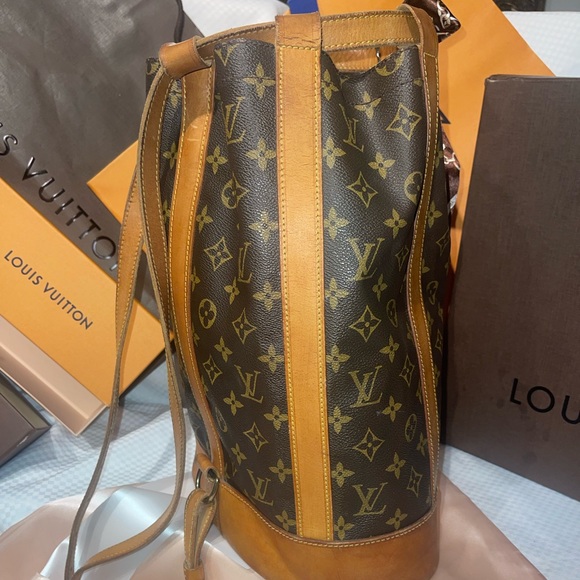 Louis Vuitton Logo Print Randonee Backpack - Picture 6 of 16